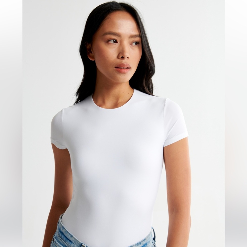 Abercrombie & Fitch White Bodysuit